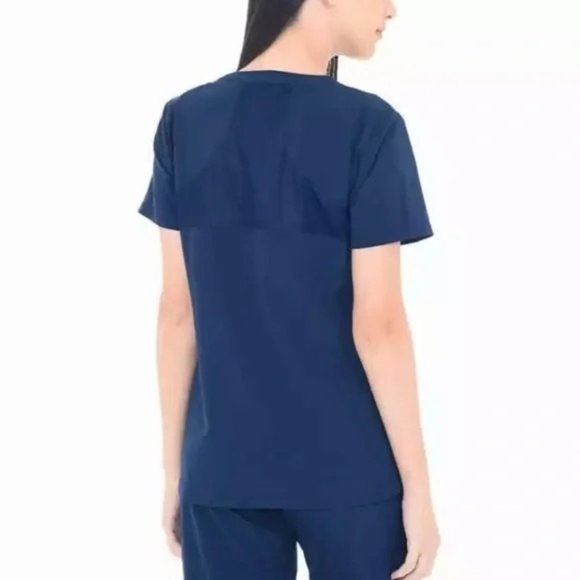 BT Supply Co. Women's V-Neck Quick Dry Scrub Top - Medium - Picture 2 of 4